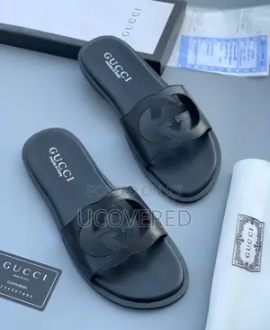 Gucci Real Leather Slippers