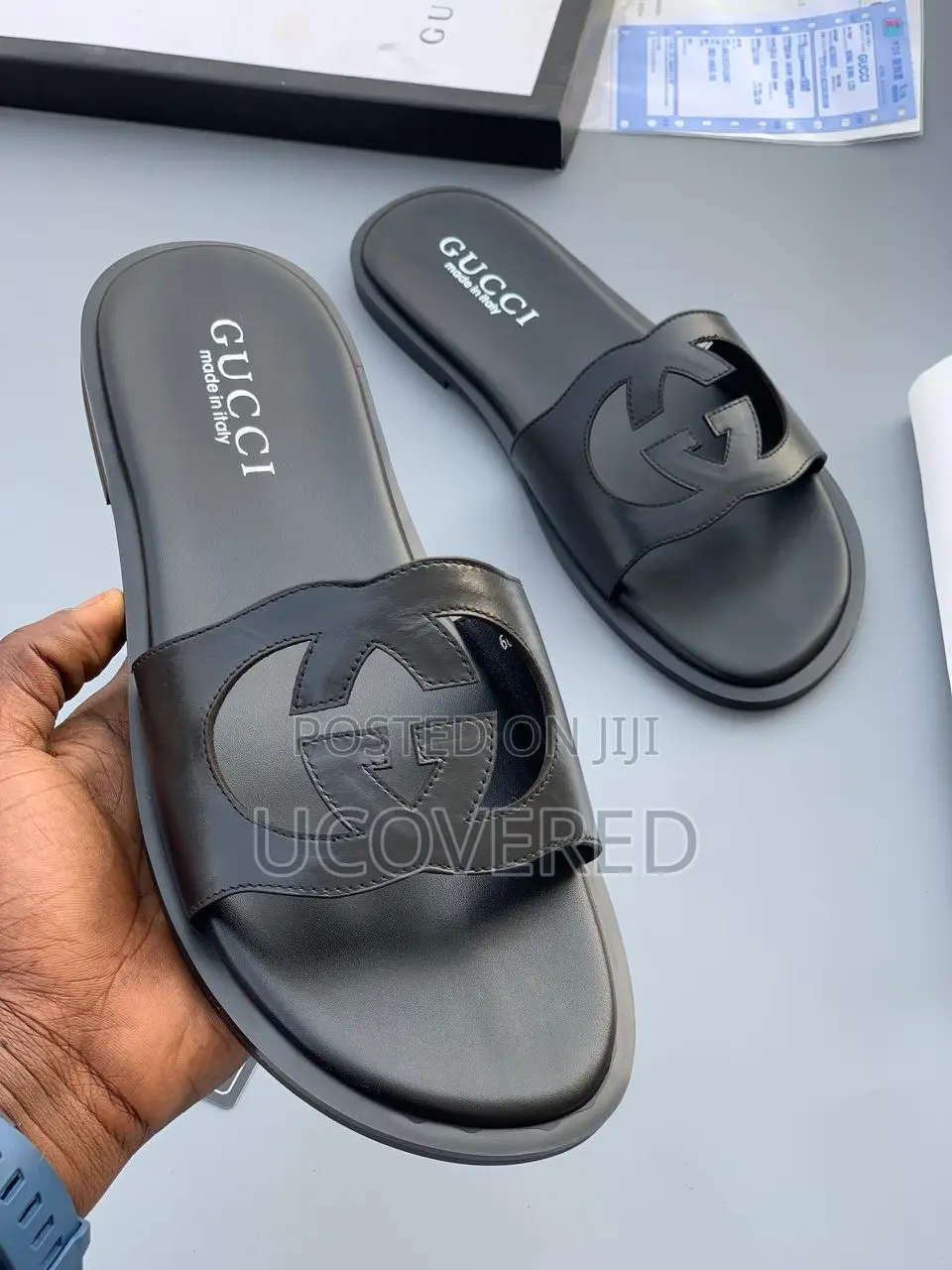 Gucci Real Leather Slippers