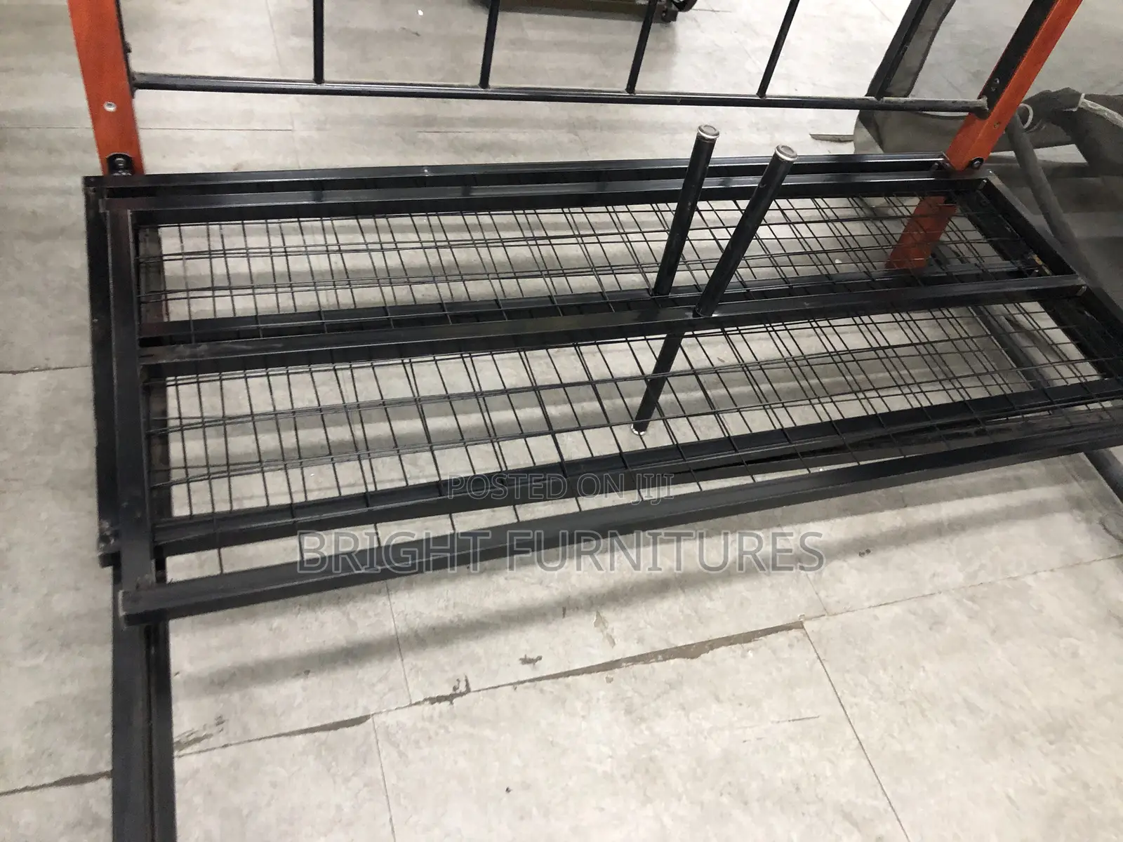 Metallic Double Bed Frame