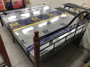 Metallic Double Bed Frame
