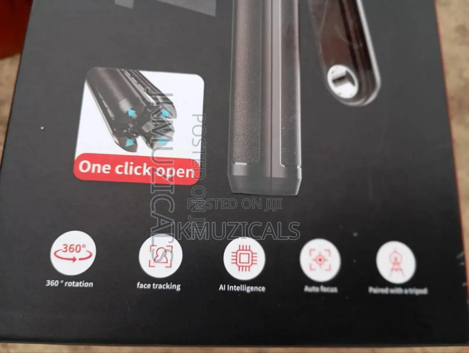Selfie Stick_ Tracking Gimbal_ Dual Lamp_ Q515tk