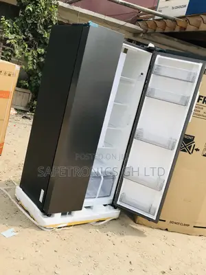 Original 583 Liters Sidebyside Samsung Gray Frosty Fridge