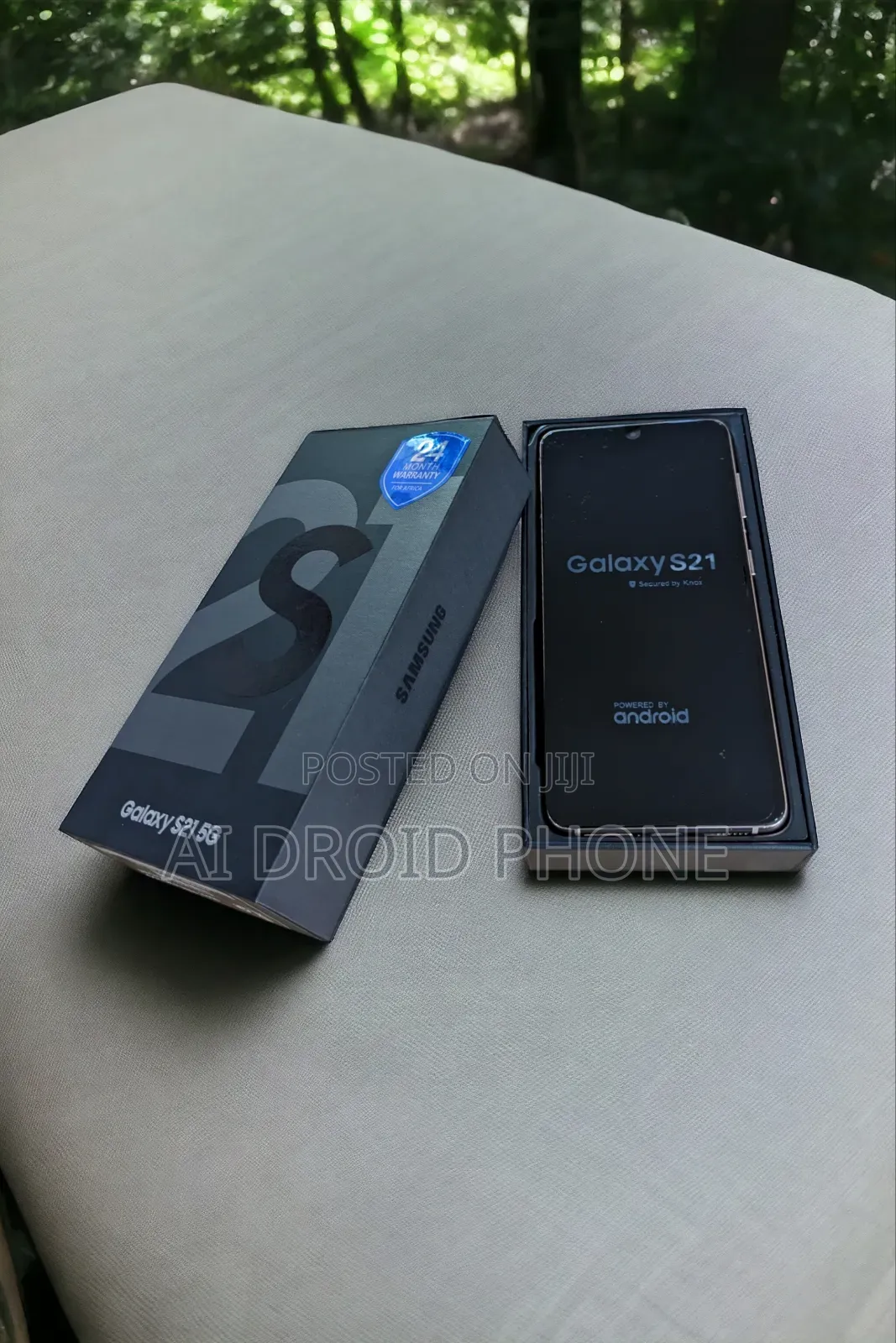 New Samsung Galaxy S21 5G 128 GB White
