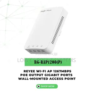 Reyee Wi-Fi 6 Dual-Band Wall Plate Access Point Internet Poe