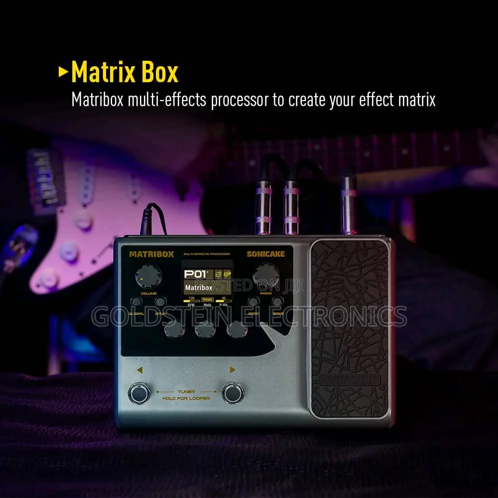 Guitar Multi-Effects Pedal Sonicake Matribox Qme-50
