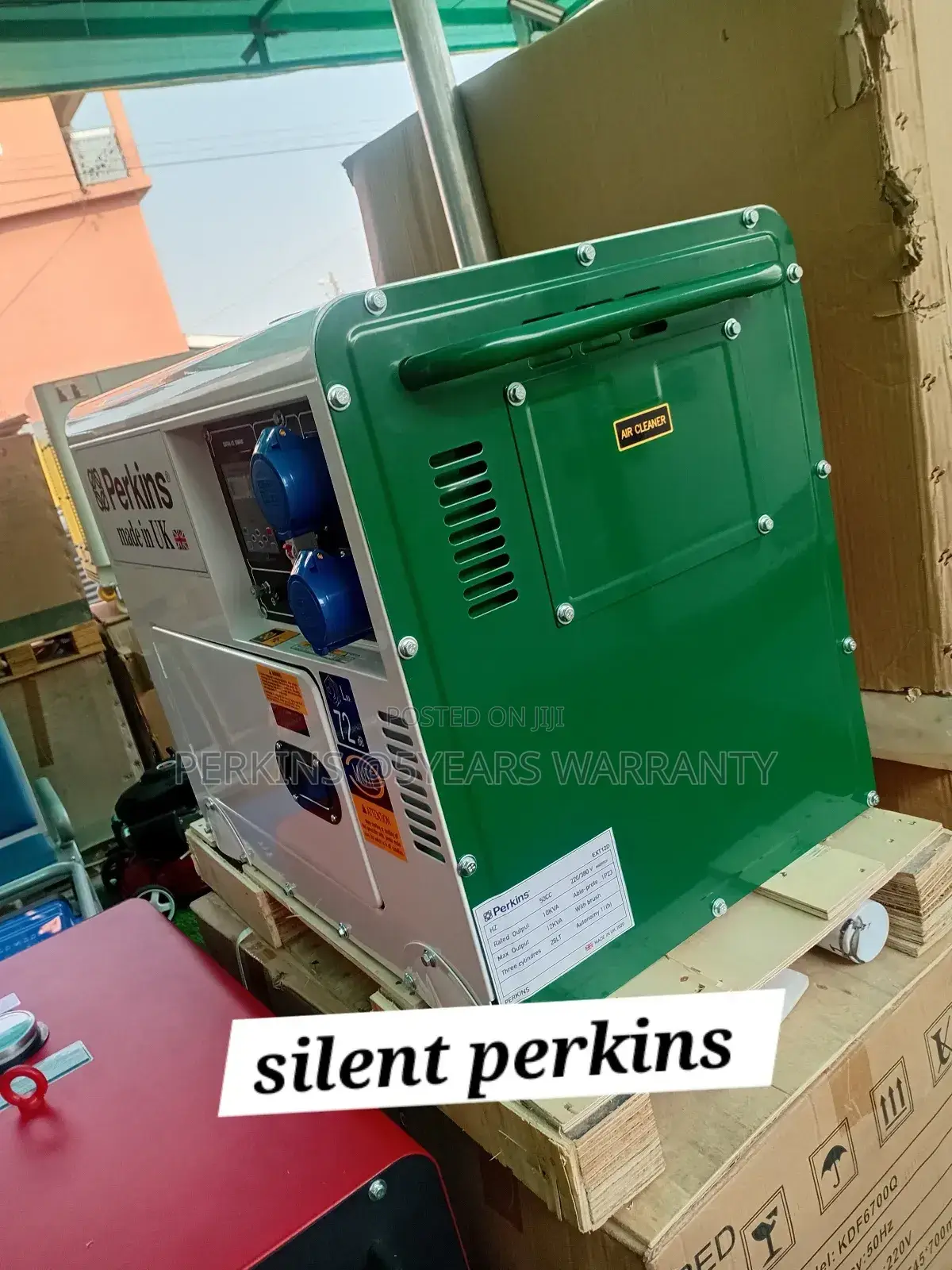 Smaller Size 10kva 13000wats Diesel Silent Generator UK Made