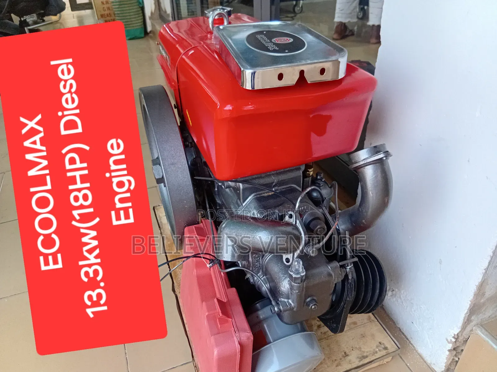 Ecoolmax Diesel Engine 13.3KW