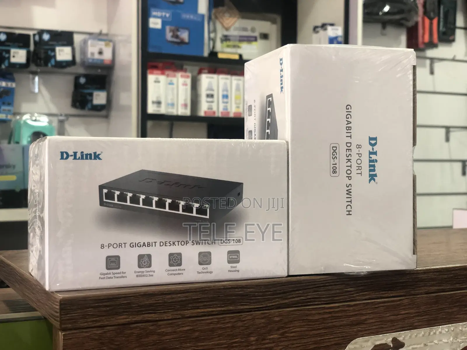 D-Link 8port Gigabit Easy Desktop Switch