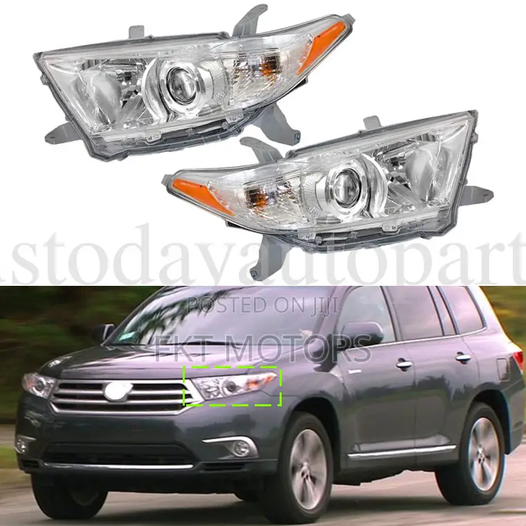 Toyota Highlander Headlight 2010,2011,2012,2013,2014,2015