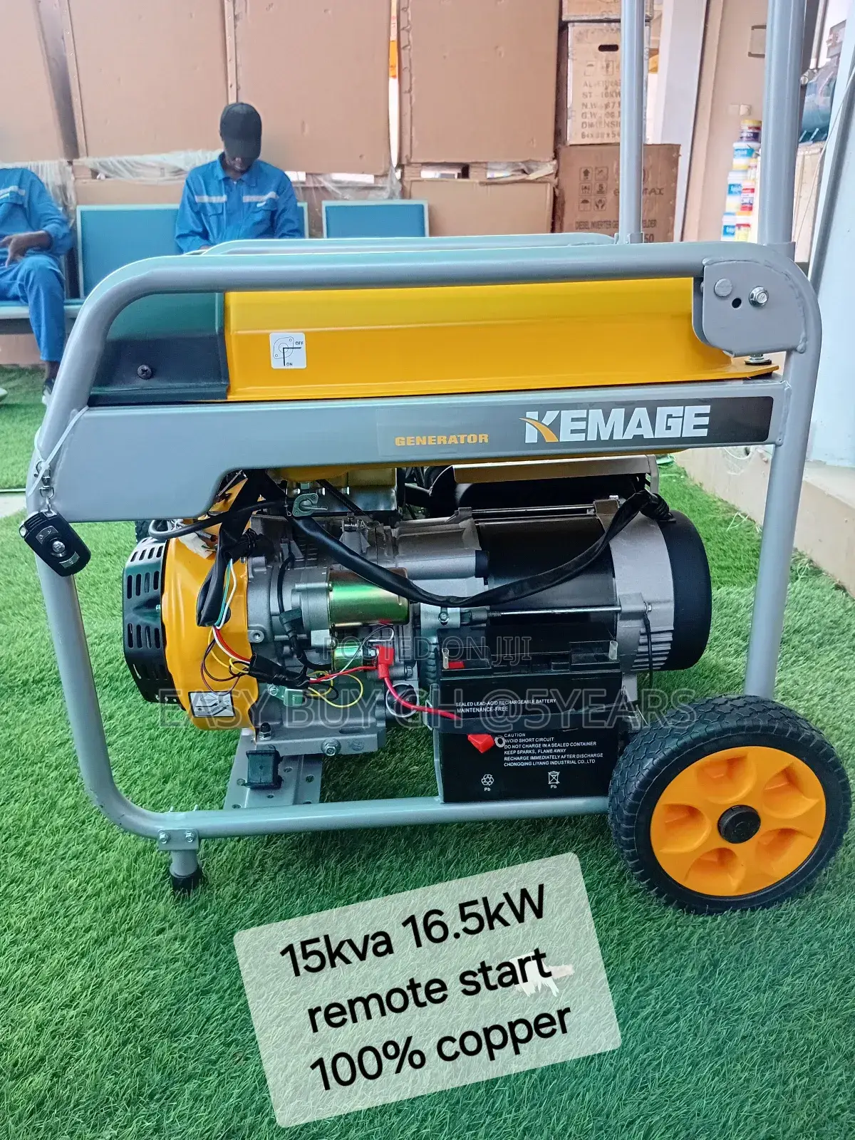 Kemage Petrol Generator 15kva 16500watt 33L Tank Capacity