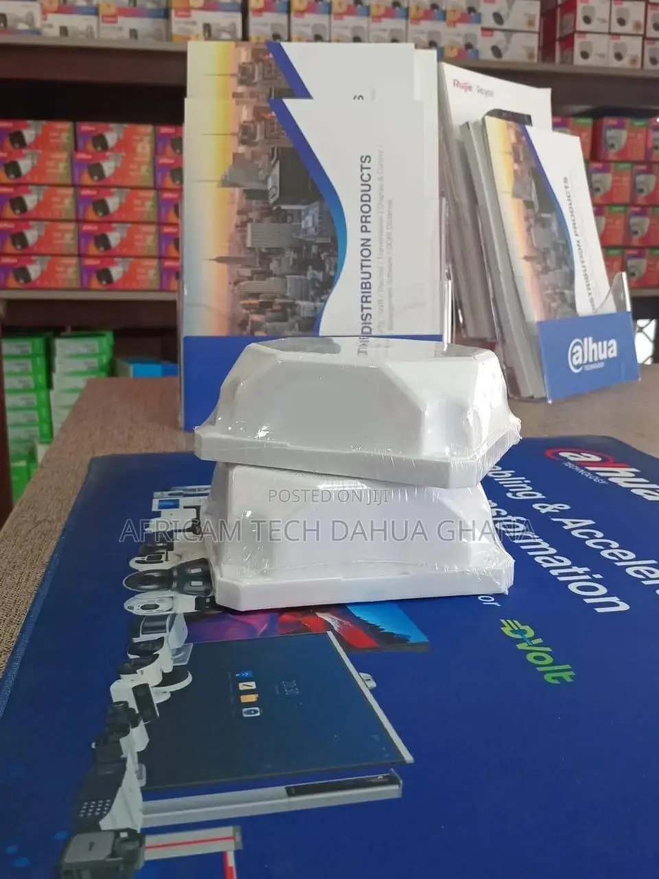 White Hexagon Shaped Junction Box