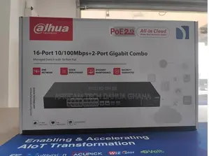 16 -Port 10/100mbps+2-Port Gigabit Combo Poe Switch
