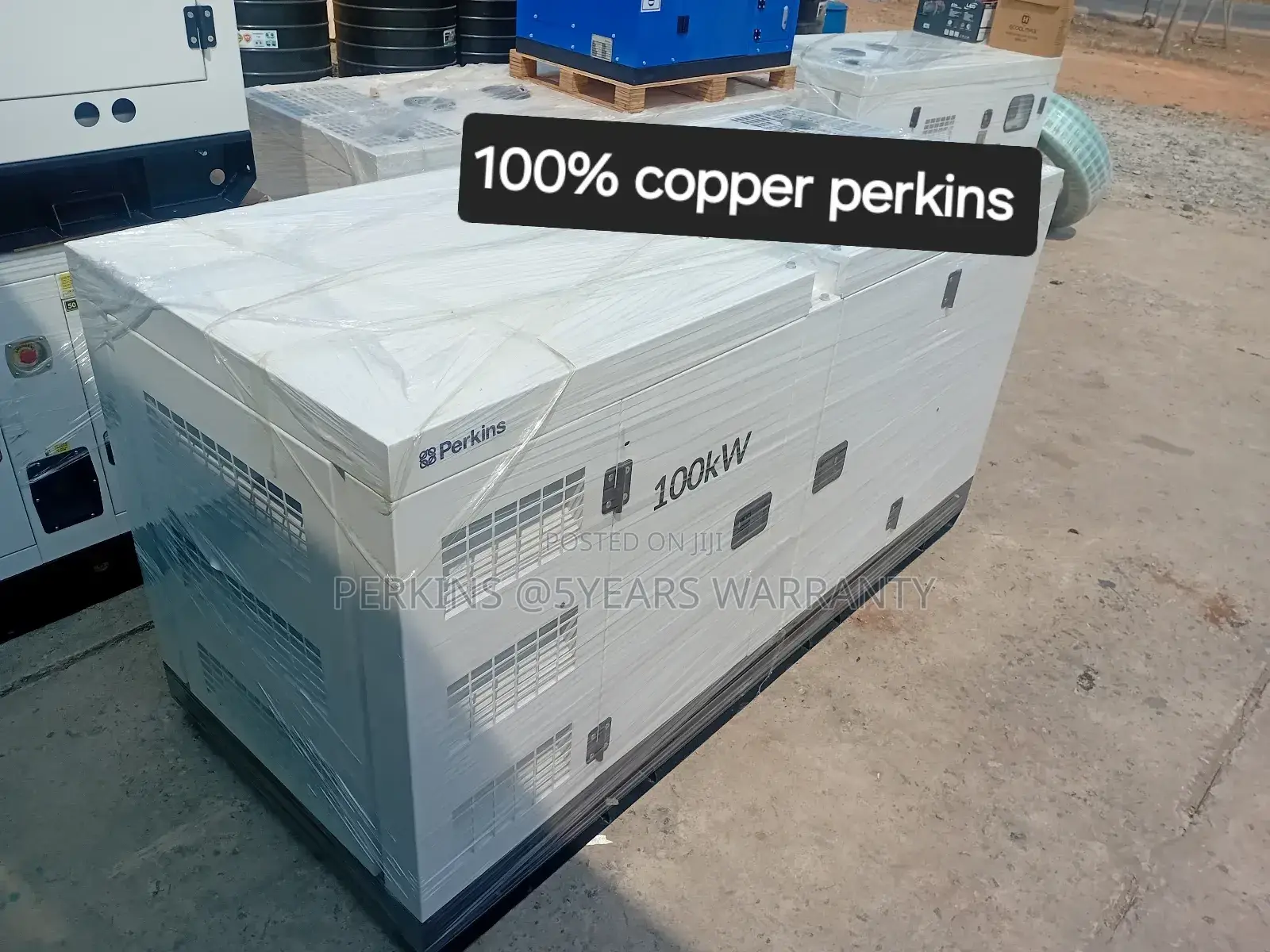 Super Efficiency 100kva Perkins Diesel Silent Generator UK M