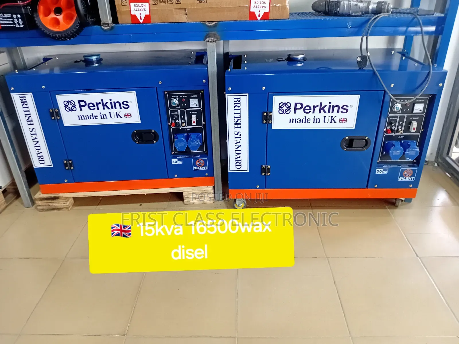 Unique 16000wax 15kva Generator Perkins Diesel Engine Silent