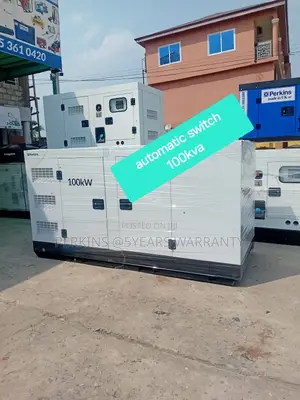 Service Support 100kva Perkins Diesel Silent Generator UK Ma