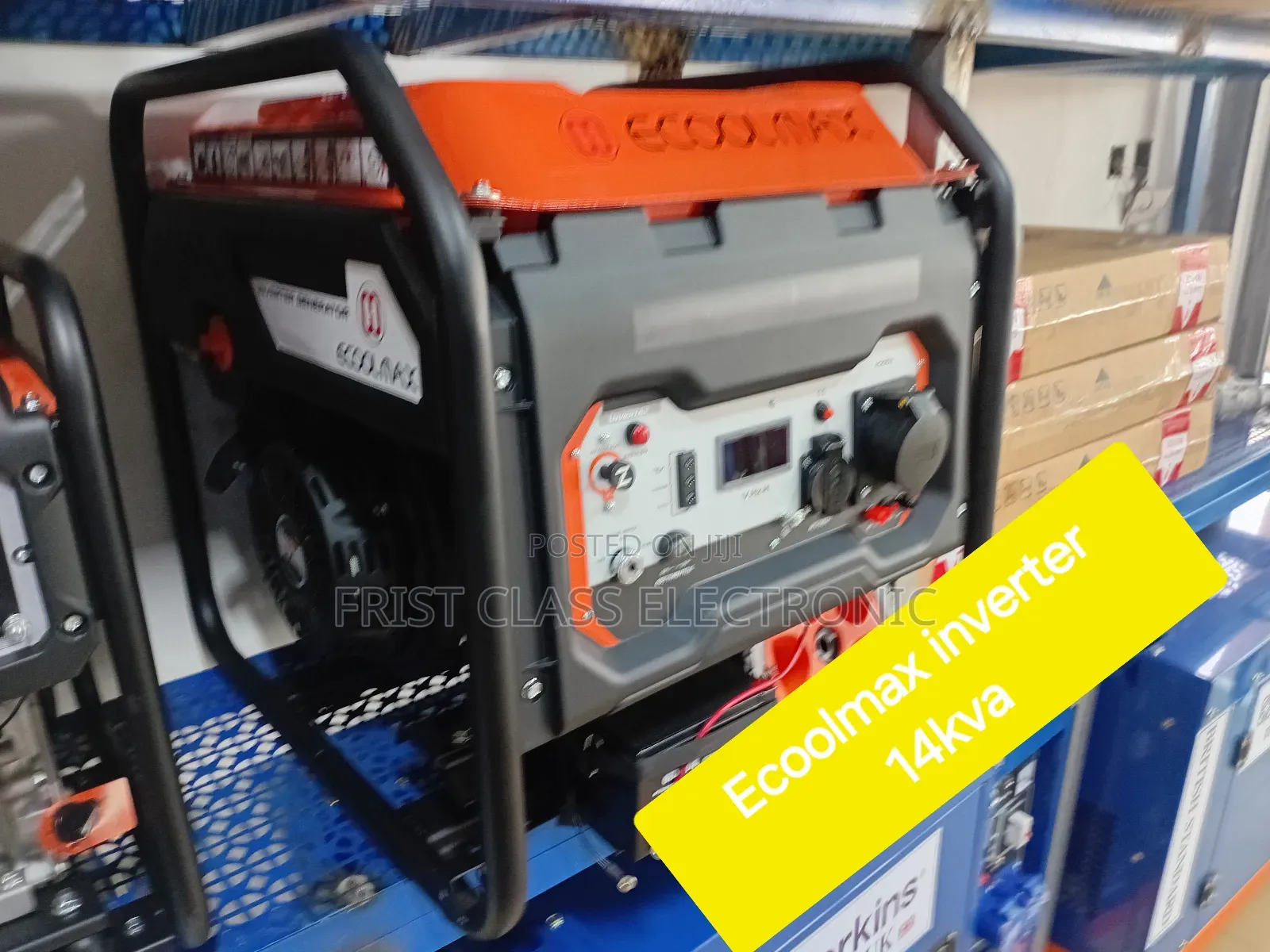 Ecoolmax 15kva 16500wax Petrol Generator Keystart Generator