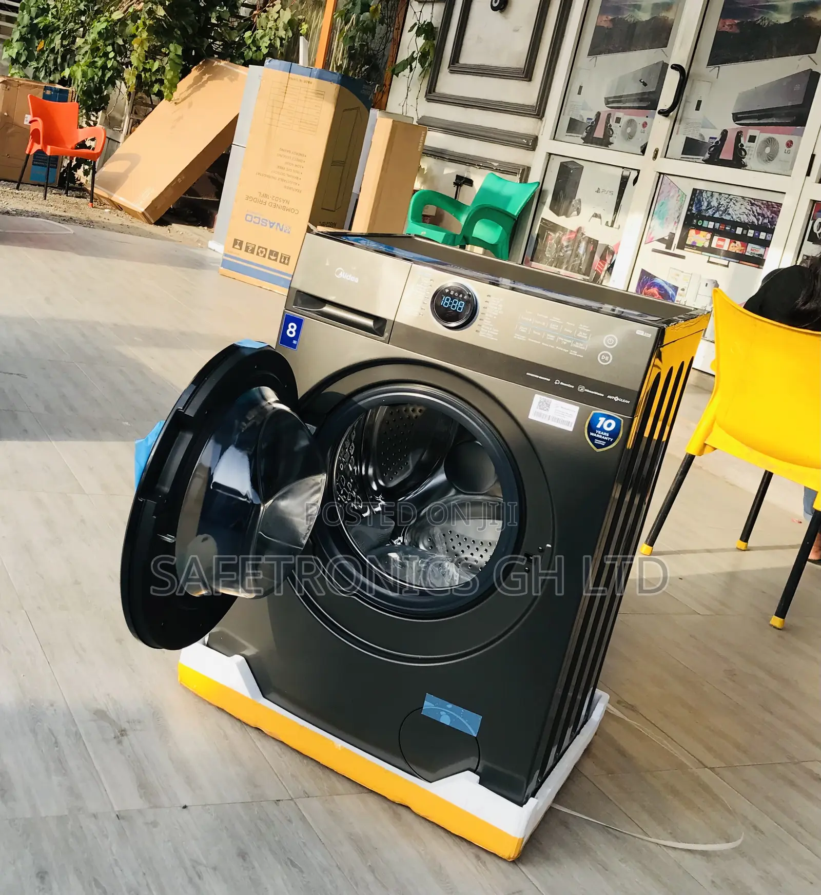 Fast Midea Spin 8kg Front Load Fullauto Washer