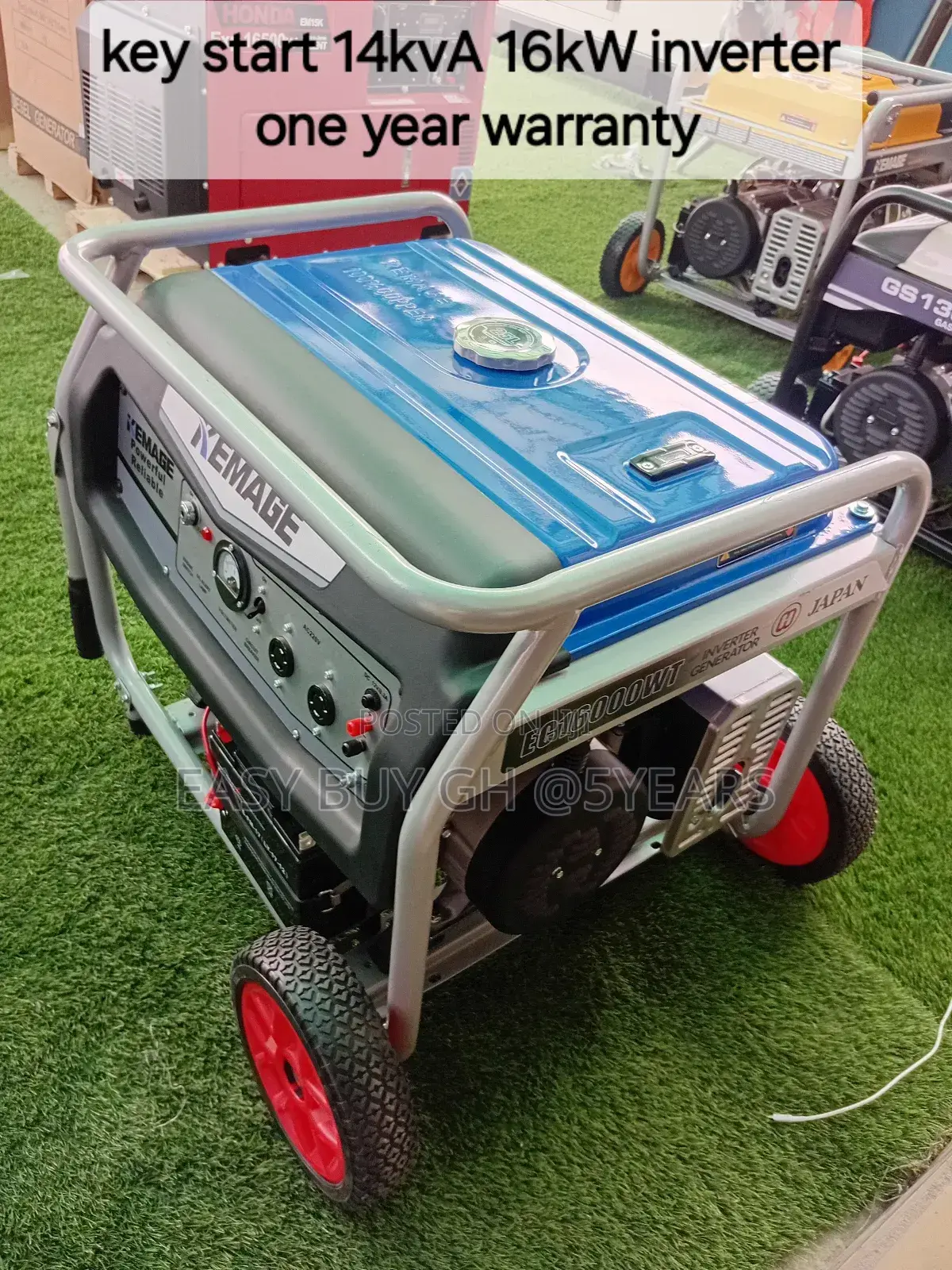 Excellent Kemage Petrol Inverter Generator 14kva Superb