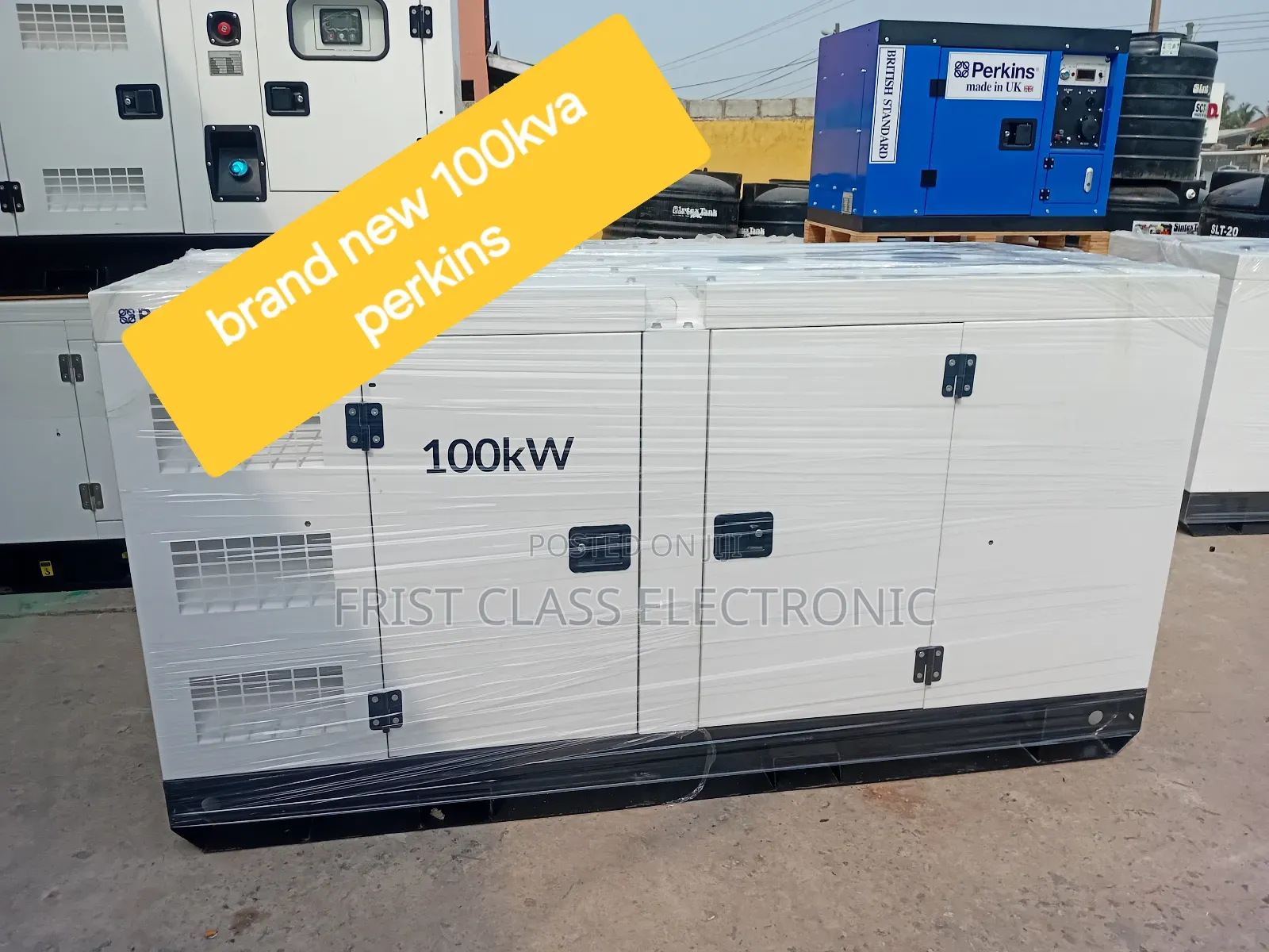 Operative 100kva Perkins Diesel Engine Generator 3phase Best