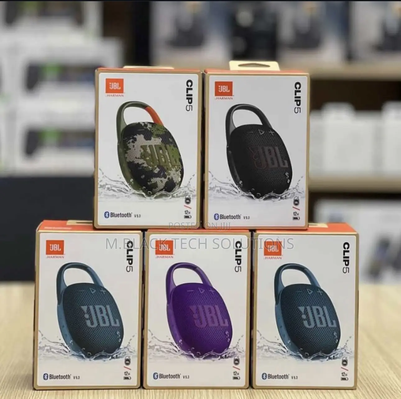 JBL Clip 5 Bluetooth Speaker
