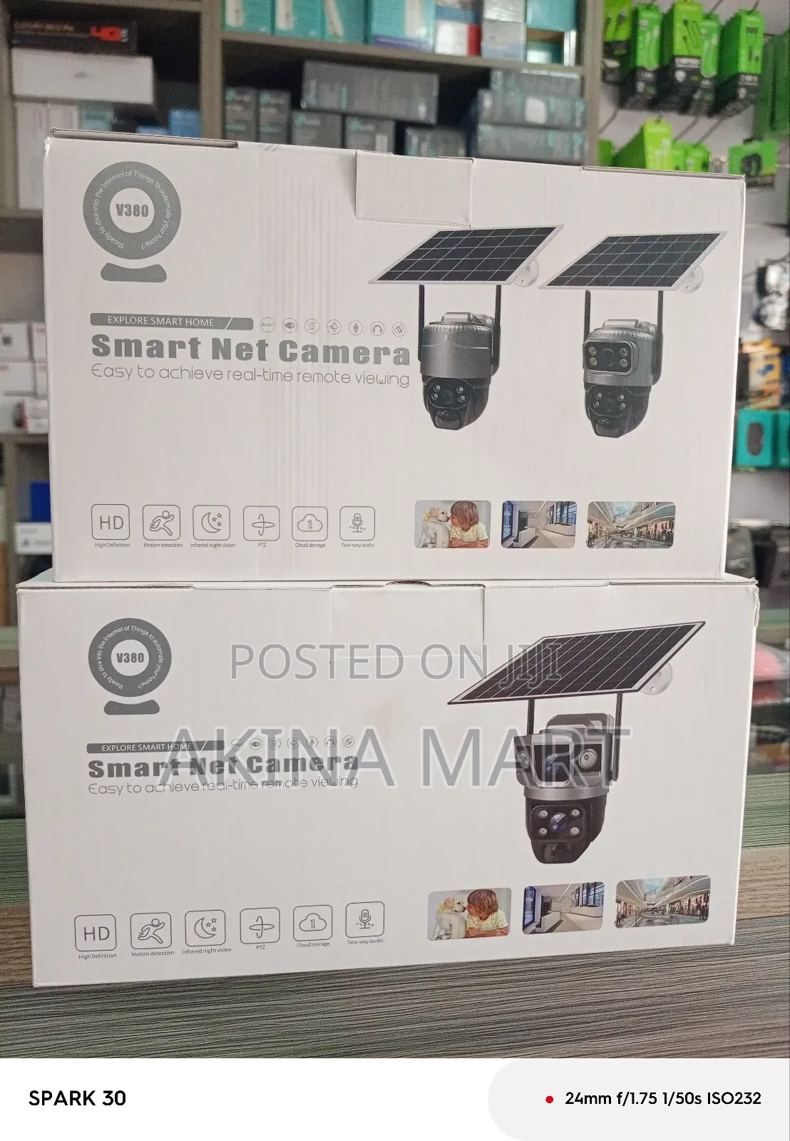 4g Solar Two Screens Camera Dual Lens Solar Camera