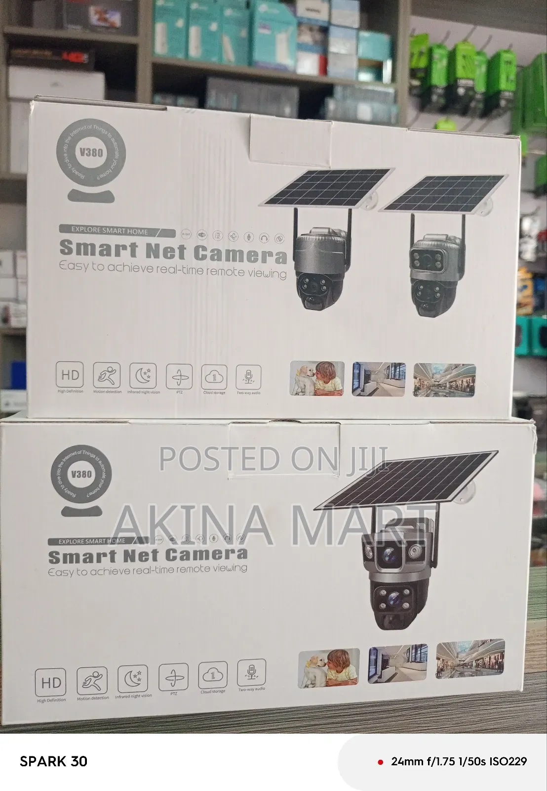 4g Solar Two Screens Camera Dual Lens Solar Camera