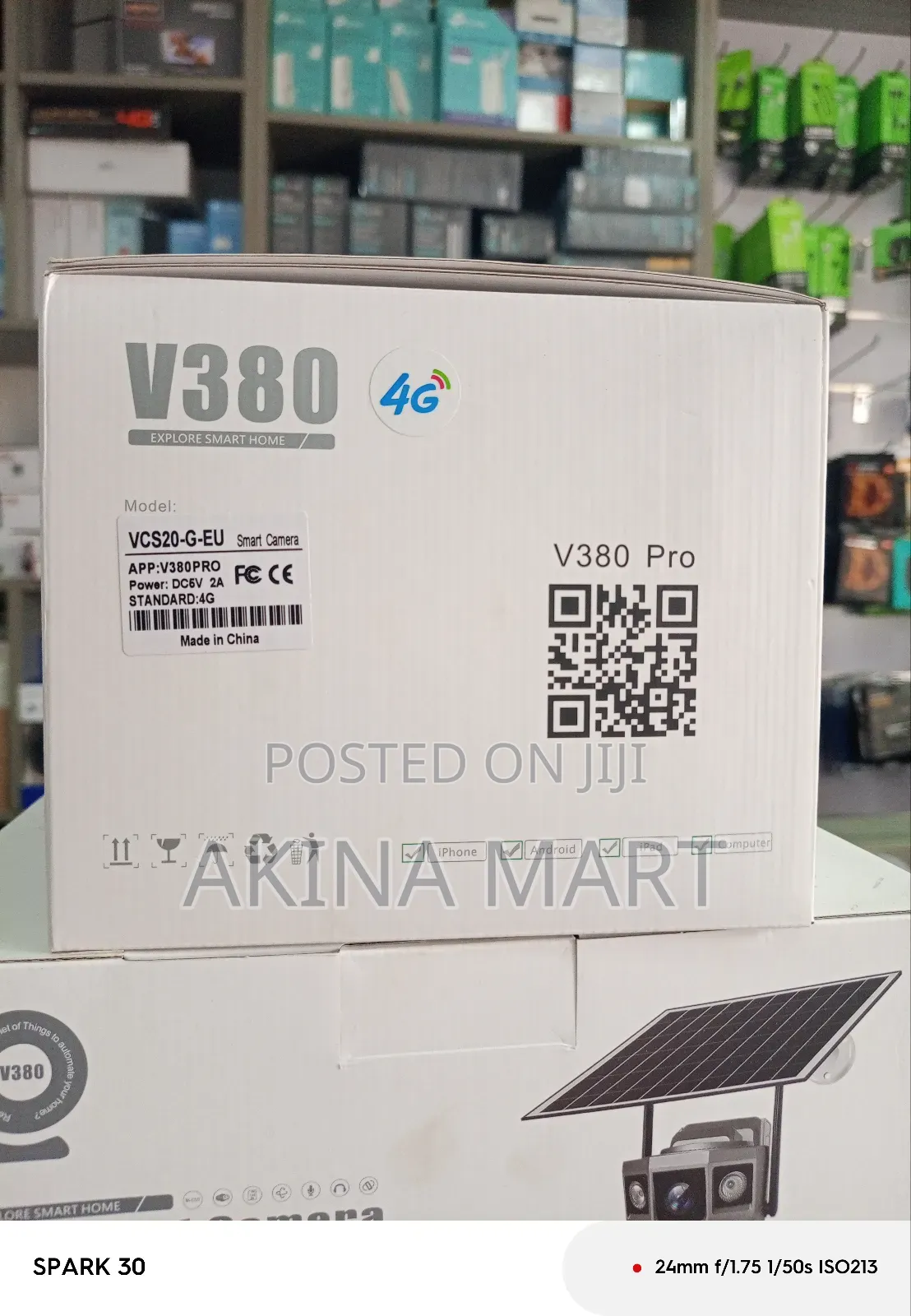 4g Solar Two Screens Camera Dual Lens Solar Camera