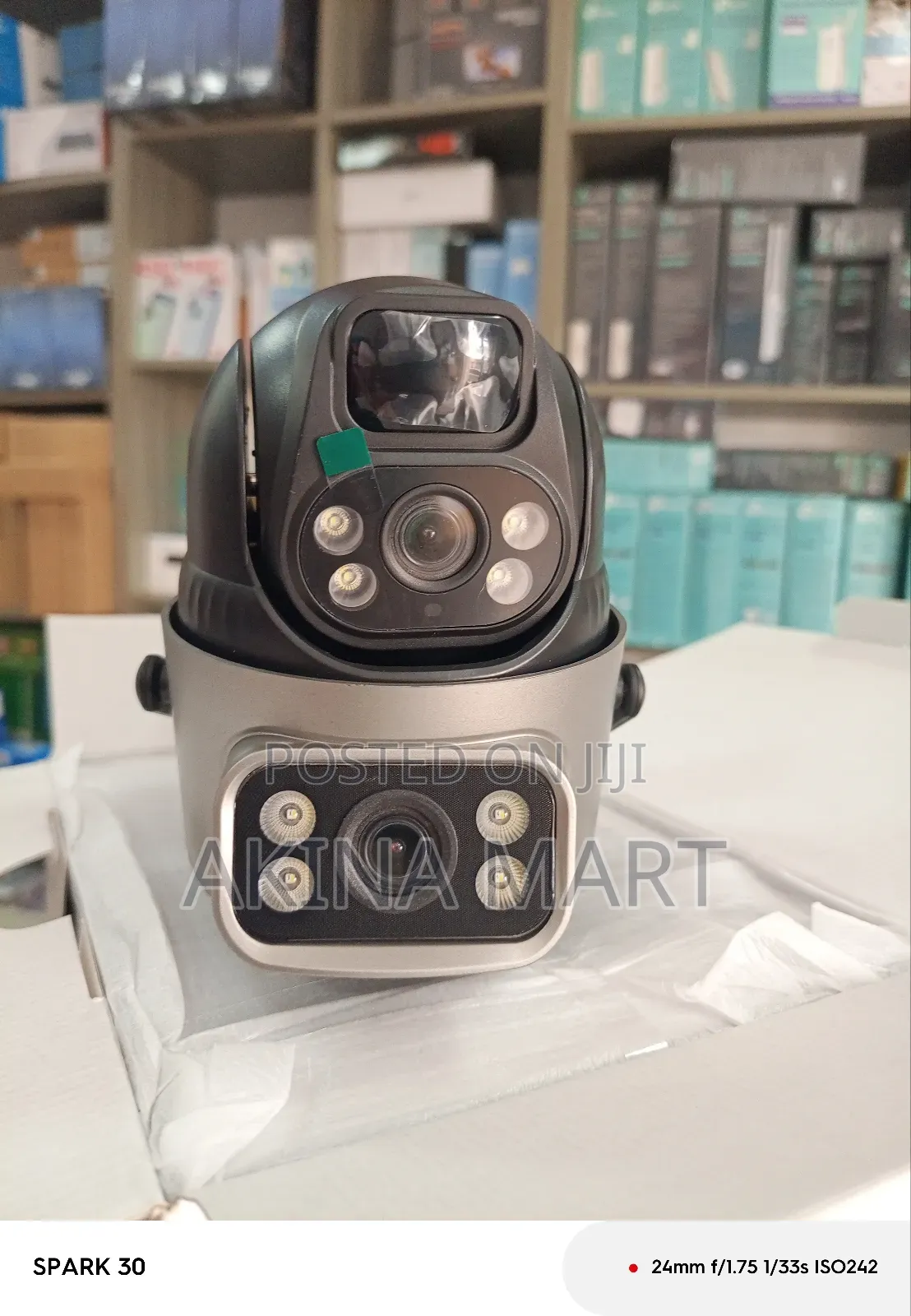 4g Solar Two Screens Camera Dual Lens Solar Camera