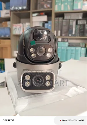 4g Solar Two Screens Camera Dual Lens Solar Camera