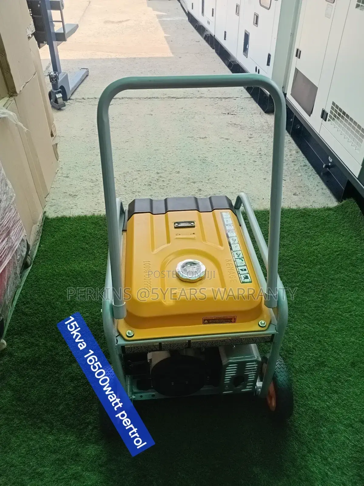 Powerful 15kva 16500wats Pertrol Kemage Generator Japan Mode