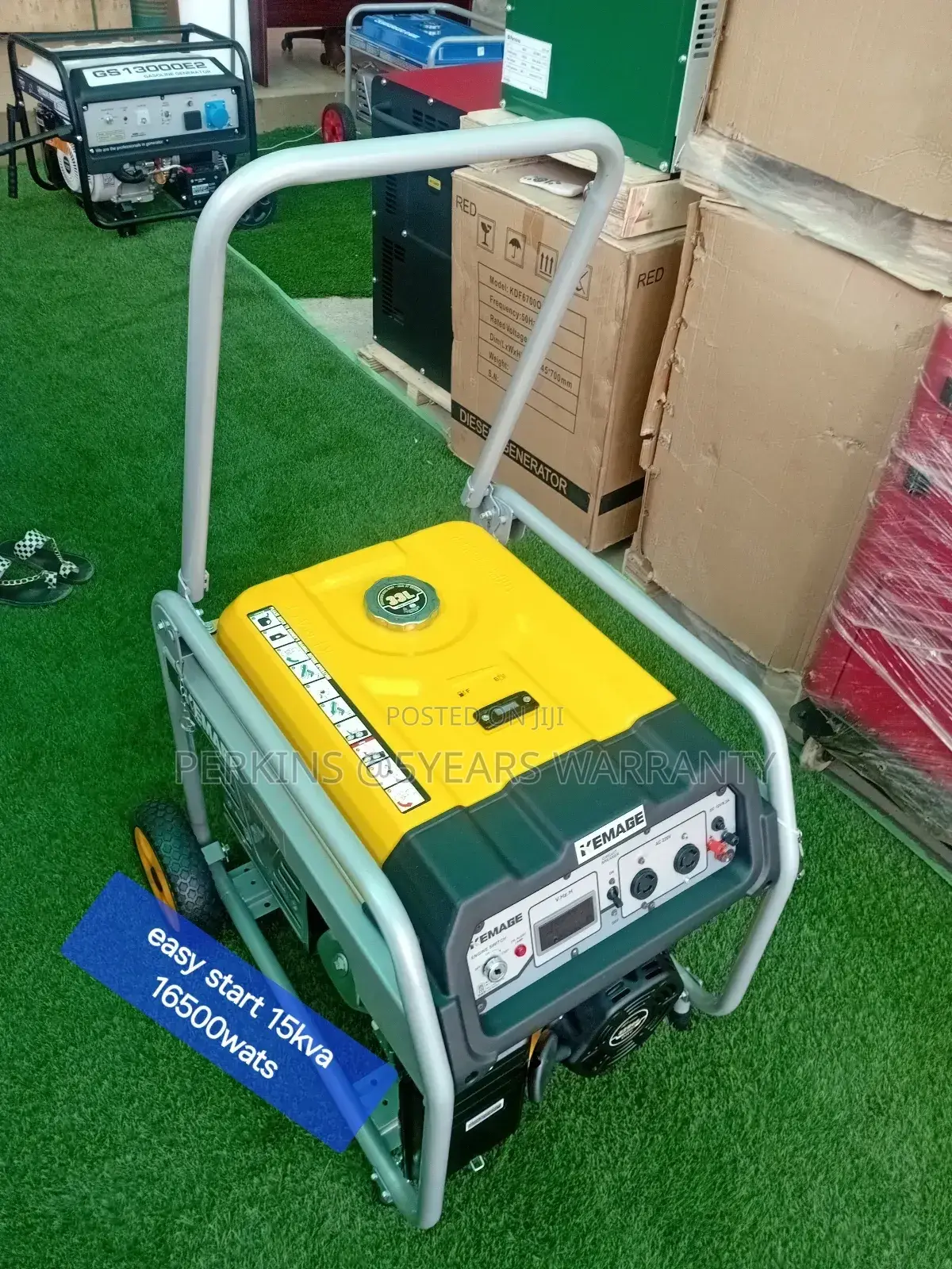 Stable 15kva 16500wats Pertrol Kemage Generator Japan Model