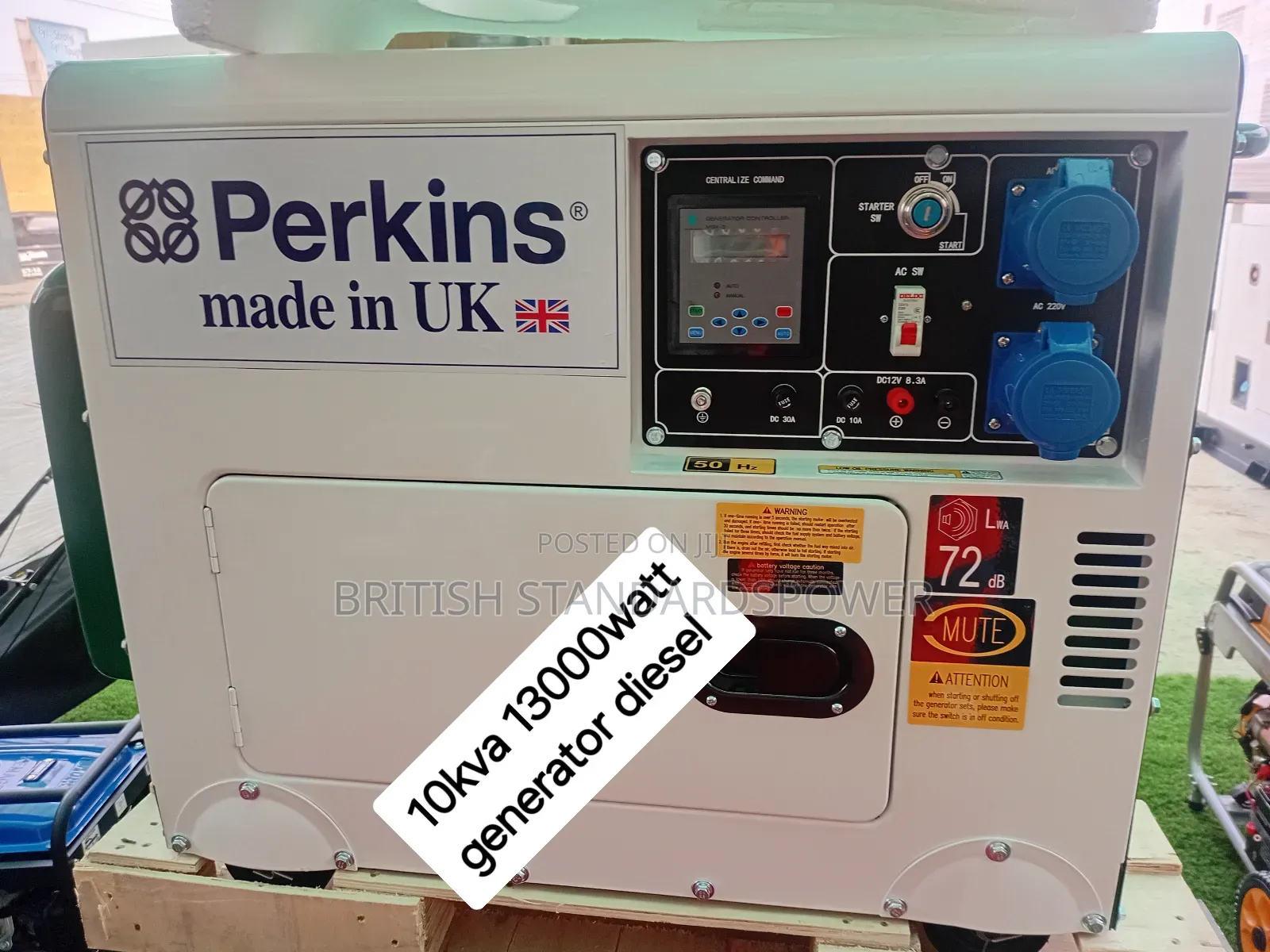White Coloured Brand New 10kva Generator