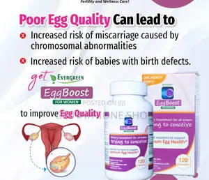 Evergreen Egg Boost For Women -120 Capsules