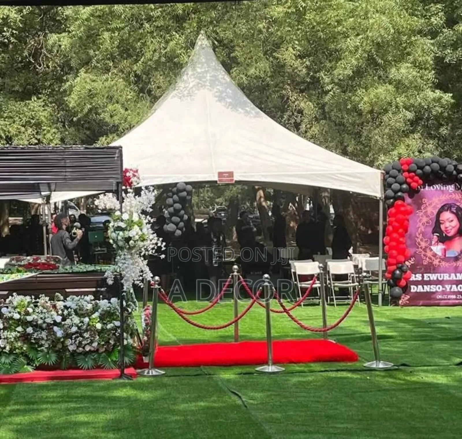 Funeral Reception Decoration and More.