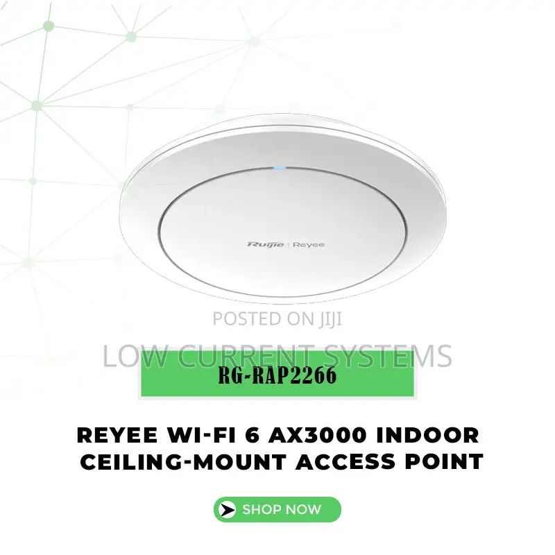 Ruijie Wireless Access Point Internet Network Wifi 6 Mesh Ap