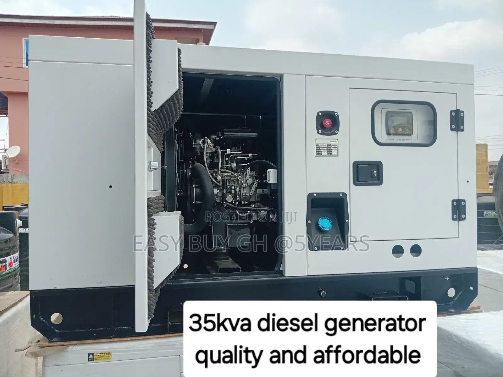 Indispensable Perkins Silent Diesel Generator 35kva 30kw