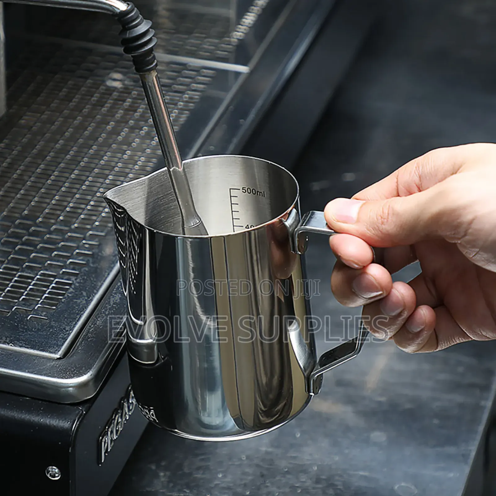 350ml 600ml Silver Milk Pitcher