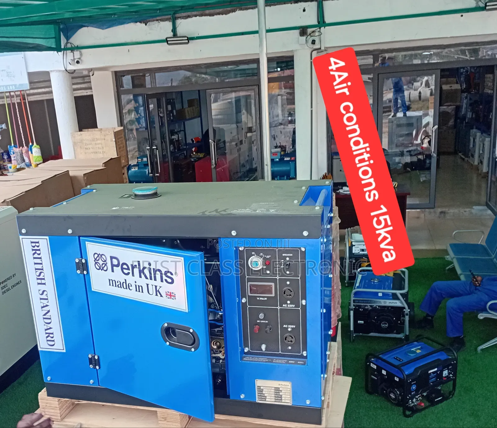 First Class 15kva 16500wax Generator Diesel Engine Silent