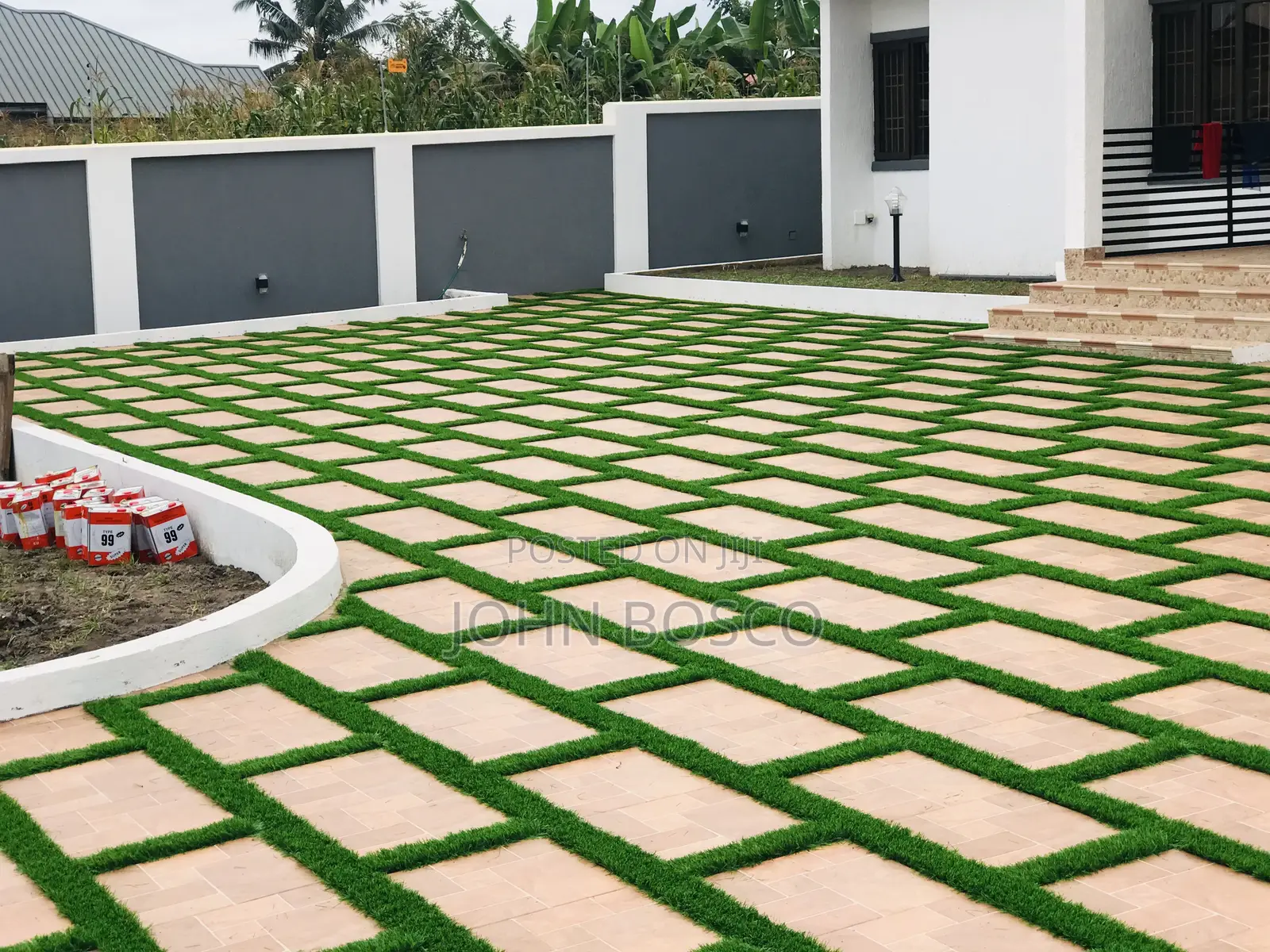Artificial Green Grass Carpet