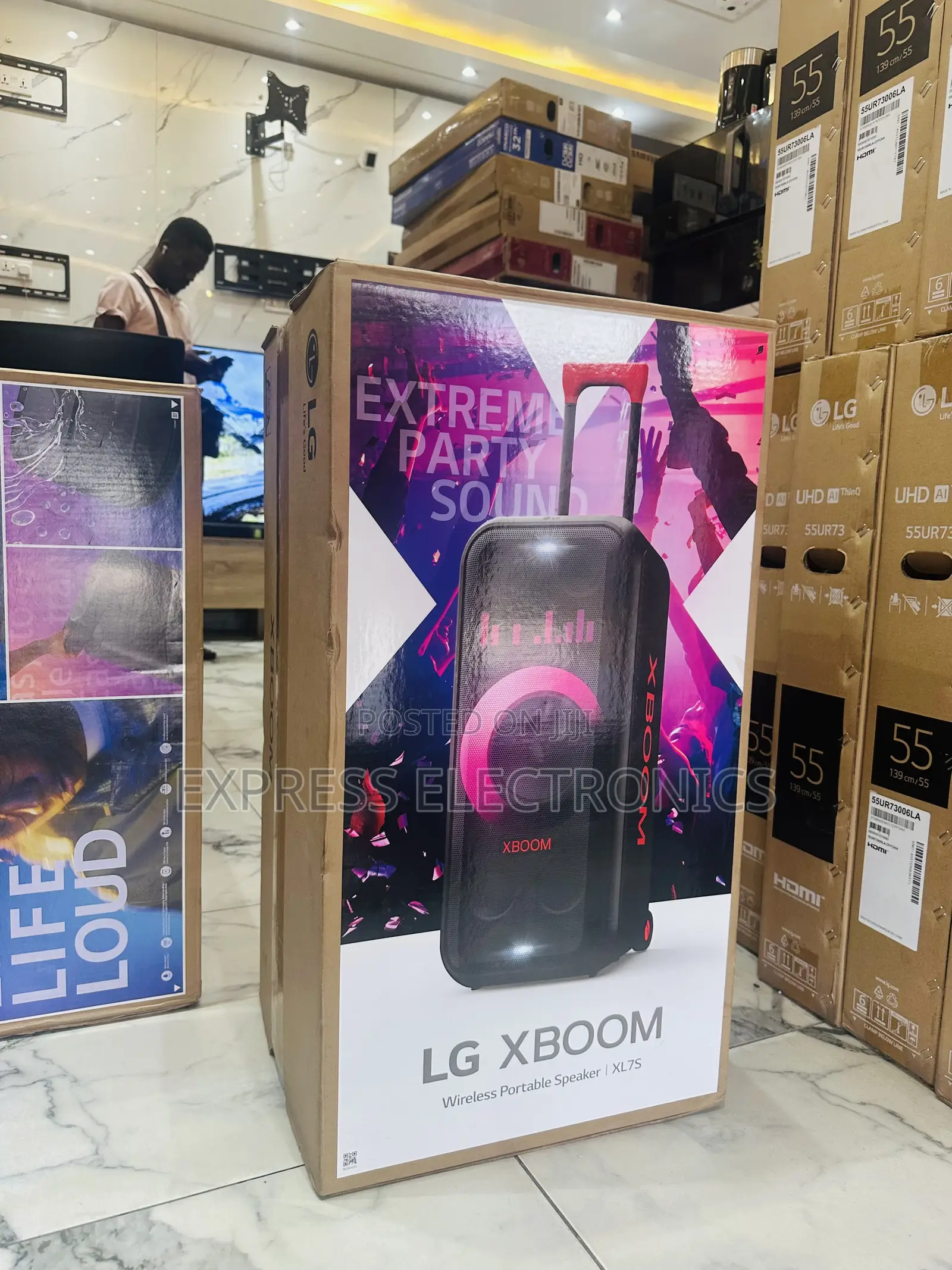 Sound Waves LG XL7S Bluetooth Speaker Wireless