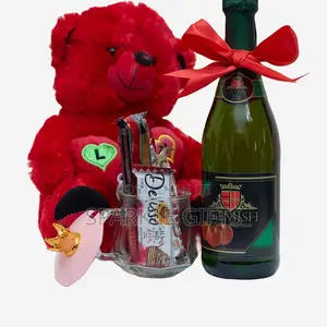 Adorable Teddy Bear Gift Set for Her Birthday, Valentine Day