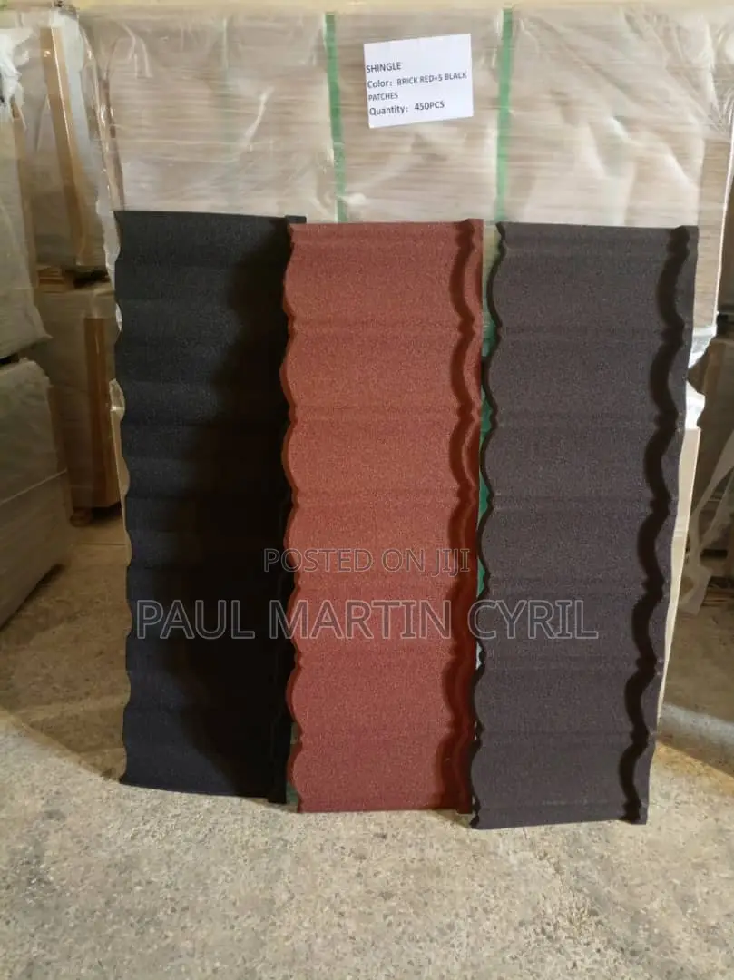 Aluzinc Stone Coated Roofing Tiles