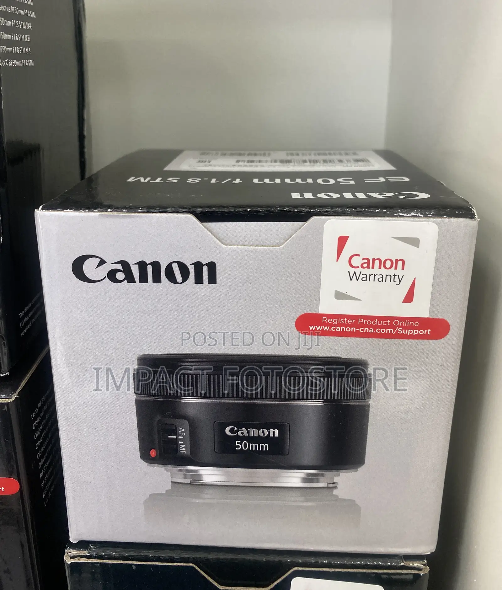 Canon Ef 50mm F/1.8 Stm Lens