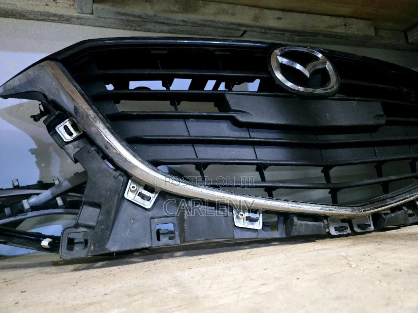 Mazda3 Front Grille With Chrome 2014-18 Mazda Shells