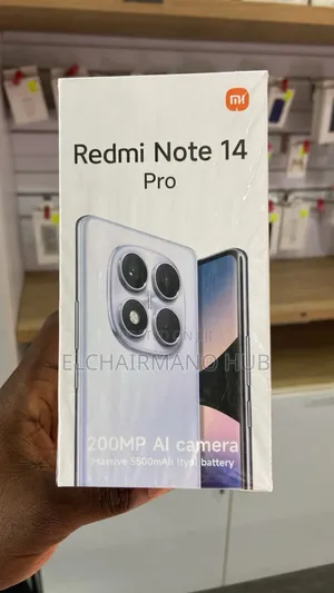 New Xiaomi Redmi Note 14 Pro 256 GB Black