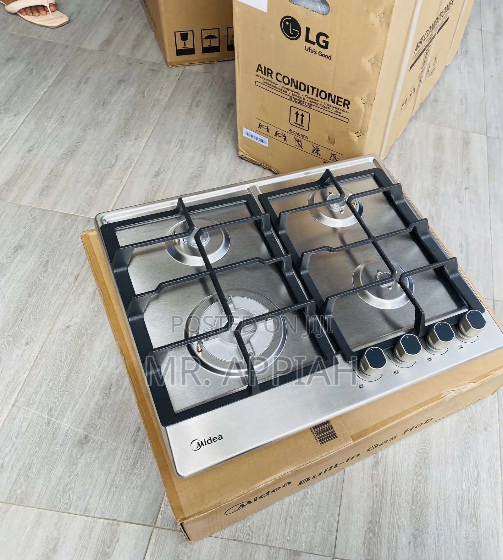Sleek and Smart Midea 60G40ME Built-in Burner(4 Nob) 
