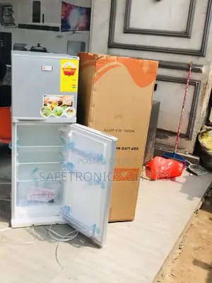Auto Defrost Galaxy GLX-200TM Gray Top Mount Fridge 2 Doors