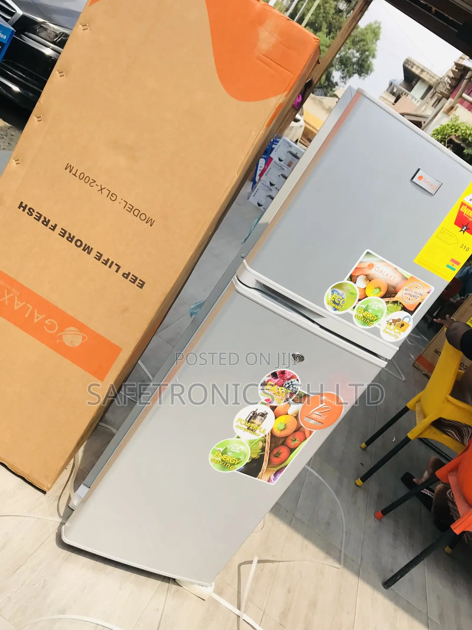 Massive Gray Top Mount Galaxy GLX-200TM 2 Doors