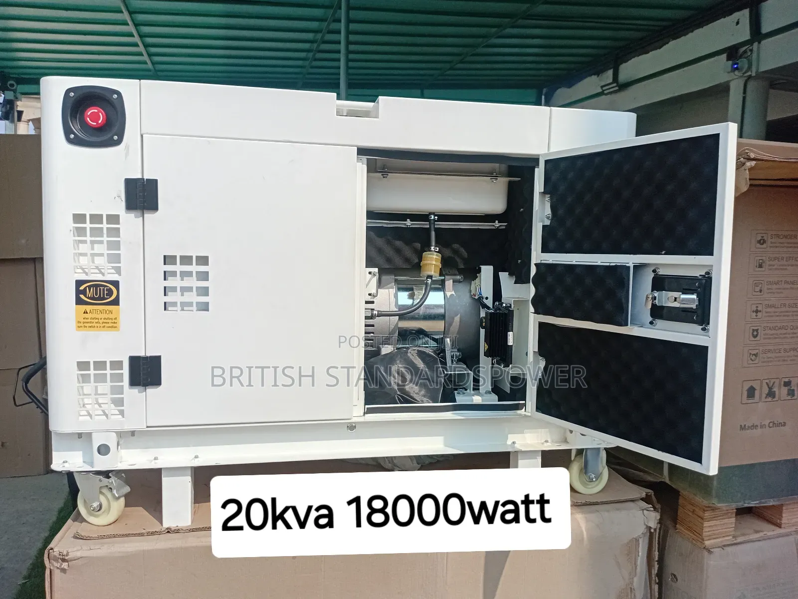 Perkins Generator 20kva 18000watt