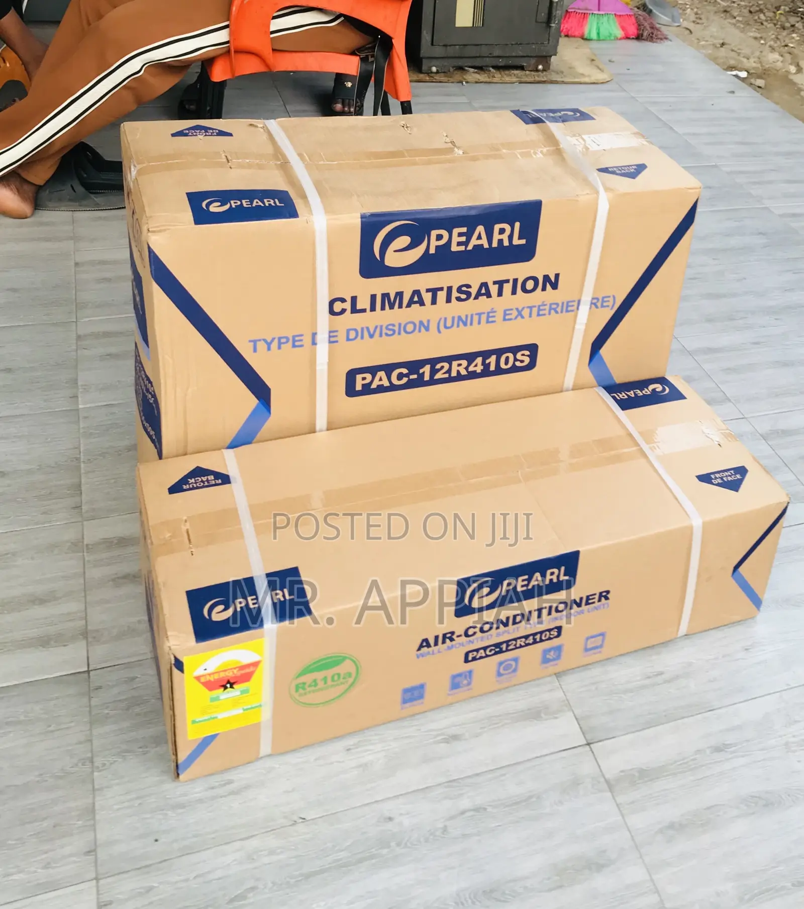 Stay Cool With Pearl 1.5hp Split Type Inverter Ac(Mirror)